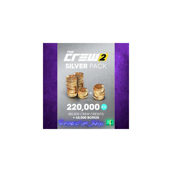 The Crew 2 Silver Crew Credits Pack XBOX DLC