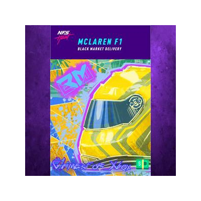 ☀️Need for Speed Heat - McLaren F1 Black Market Delivery XBOX DLC