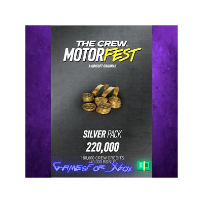 ☀️The Crew Motorfest Silver Pack 220,000 Crew Credits XBOX DLC