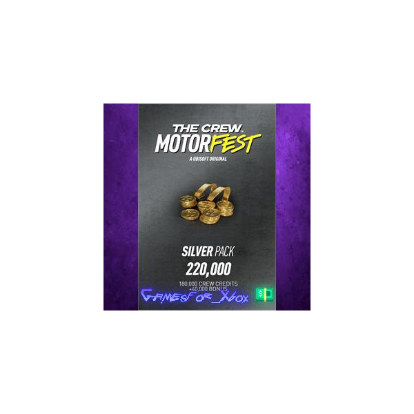 The Crew Motorfest Silver Pack 220,000 Crew Credits XBOX DLC