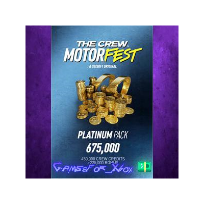 ☀️The Crew Motorfest Platinum Pack 675,000 Crew Credits XBOX DLC