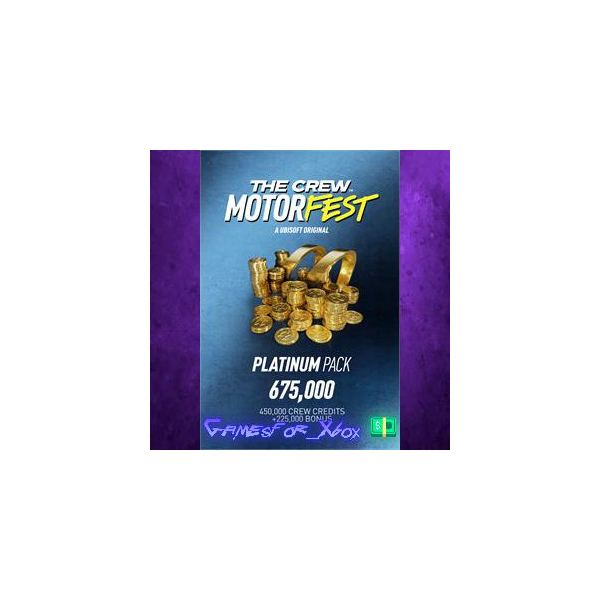 The Crew Motorfest Platinum Pack 675,000 Crew Credits XBOX DLC