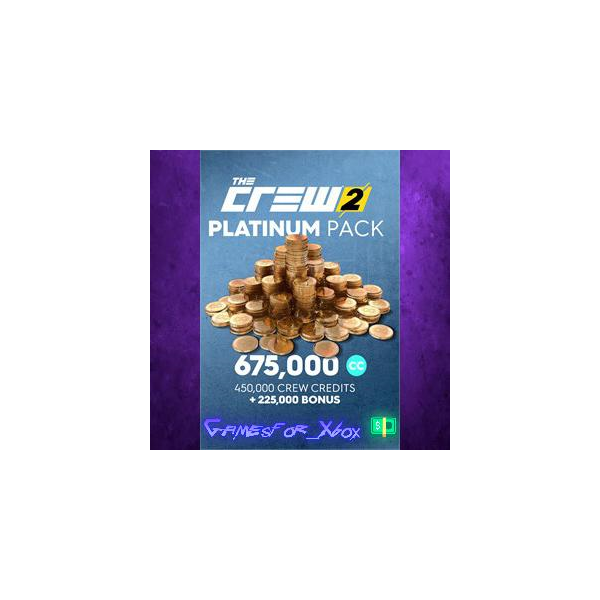 The Crew 2 Platinum Crew Credits Pack XBOX DLC