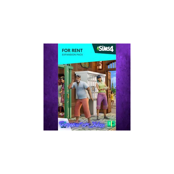 The Sims 4 For Rent Expansion Pack XBOX DLC