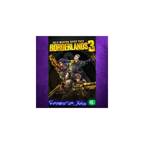 Borderlands 3 Gold Weapon Skins Pack XBOX DLC
