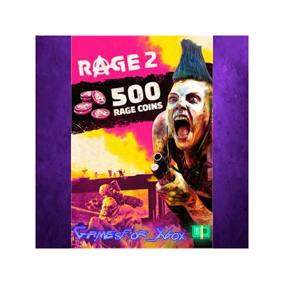 ☀️RAGE 2 500 RAGE Coins XBOX DLC