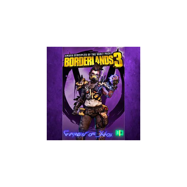 Borderlands 3 Multiverse Disciples of the Vault Amara Cosmetic Pack XBOX DLC