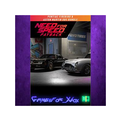 ☀️Need for Speed Payback Pontiac Firebird & Aston Martin DB5 Superbuild Bundle XBOX D