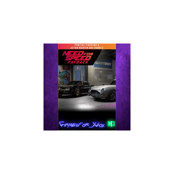 Need for Speed Payback Pontiac Firebird & Aston Martin DB5 Superbuild Bundle XBOX D