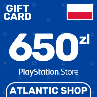 ⭐️Карта Пополнения PSN 650 Злотых (PLN) Польша