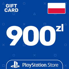 ⭐️Карта Пополнения PSN 900 Злотых (PLN) Польша