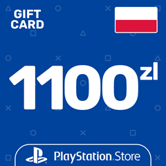 ⭐️Карта Пополнения PSN 1100 Злотых (PLN) Польша