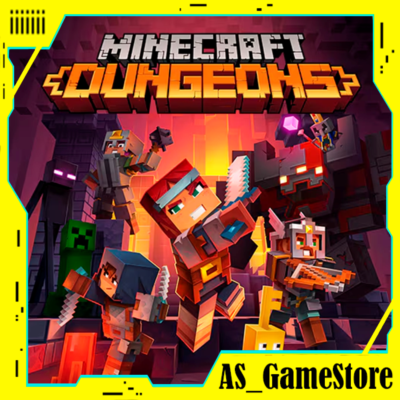 🔵Minecraft Dungeons / Майнкрафт | PS4/PS5 Турция Украина