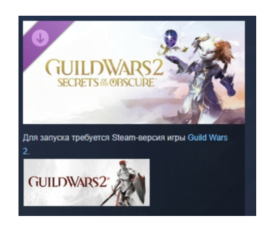 Guild Wars 2 - Secrets of the Obscure Expansion DLC AUTODELIVERY STEAM РОССИЯ