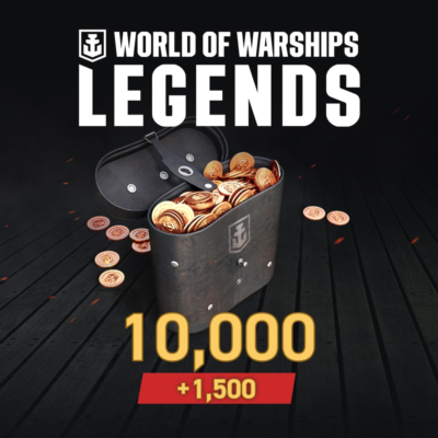 World of Warships: Legends - 11 500 дублонов PS4 ПСН