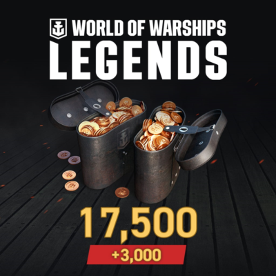 World of Warships: Legends - 20 500 дублонов PS5 ПСН