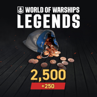 World of Warships: Legends - 2750 дублонов PS5 ПСН