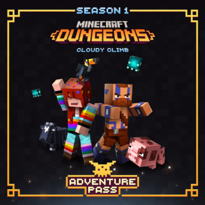 Minecraft Dungeons приключенческий абонемент Облачное в