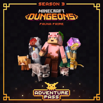 Minecraft Dungeons приключенческий абонемент Стильной ф