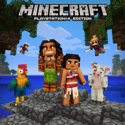 Minecraft: набор персонажей «Моана» PS4 ПСН PLAYSTATION