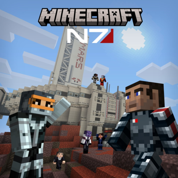 Микс-набор «N7» для Minecraft PS4 ПСН PLAYSTATION