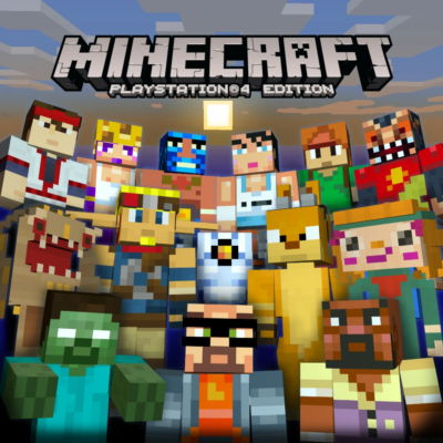 Набор скинов Minecraft - 3 PS4 ПСН PLAYSTATION