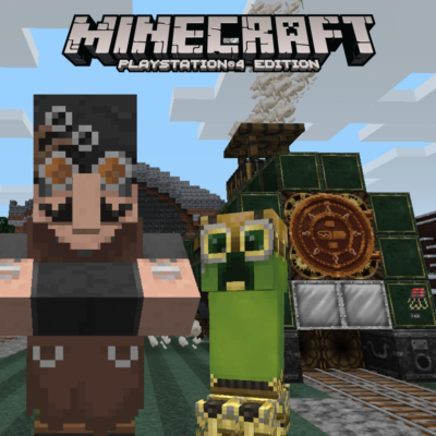 Minecraft: Набор стимпанковых текстур PS4 ПСН