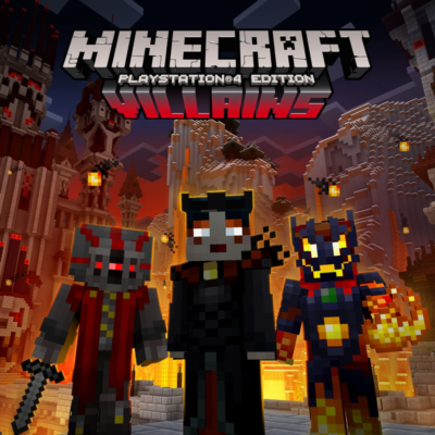 Minecraft: набор скинов «Злодеи» PS4 ПСН PLAYSTATION