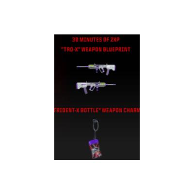 MW3 2023 🔫TRIDENT-X Bottle charm & TRD-X WEAPON🔫