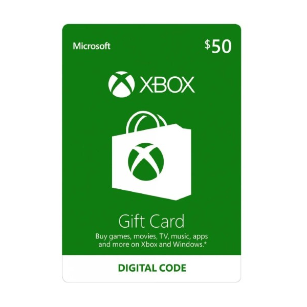 Xbox Microsoft Gift Card 50 USD (USA)