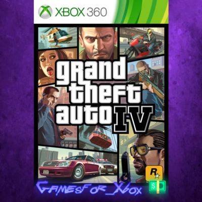☀️Grand Theft Auto IV XBOX