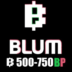 🚀 BLUM 🎟️┃💥 500-700 BP с реферала –успей заработать!