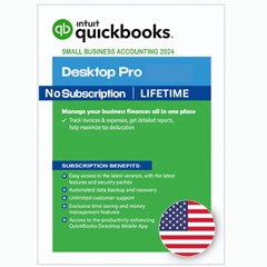 Intuit Quickbooks Desktop Pro 2024 US Edition Perpetual