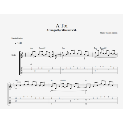 Joe Dassin  - A Toi