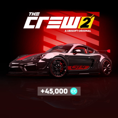 ✅The Crew 2  стартовый набор Porsche Cayman GT4 Carbon