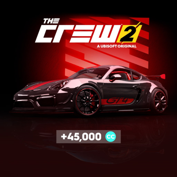 The Crew 2 стартовый набор Porsche Cayman GT4 Carbon