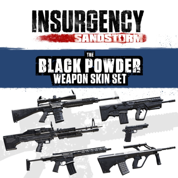 Insurgency: Sandstorm — Black Powder Weapon Skin Set