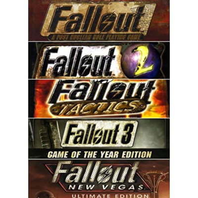 ⭐️ Fallout 1 + 2 + 3 GOTY + Tactics + New Vegas [STEAM]