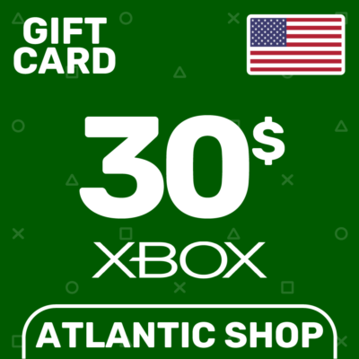 ⭐️Карта Пополнения Xbox 30$ (USD) США