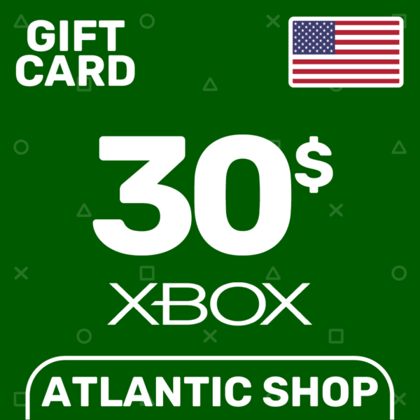 ⭐ Карта Пополнения Xbox 30$ (USD) США