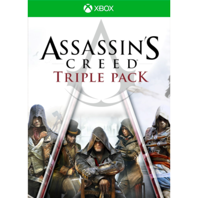 Assassin´s Creed Triple Pack - Black Flag, Unity, Syndicate (Xbox) Аренда