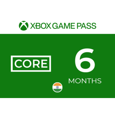 Xbox Game Pass Essential (Core) на 6 месяцев Подарочная ка