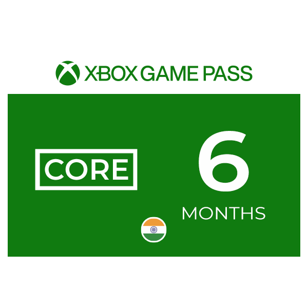 Xbox Game Pass Essential (Core) на 6 месяцев Подарочная ка
