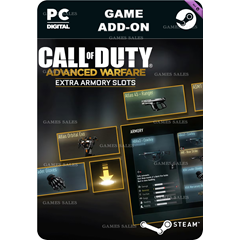 ✅💙CALL OF DUTY ADVANCED WARFARE - EXTRA ARMORY SLOTS 3