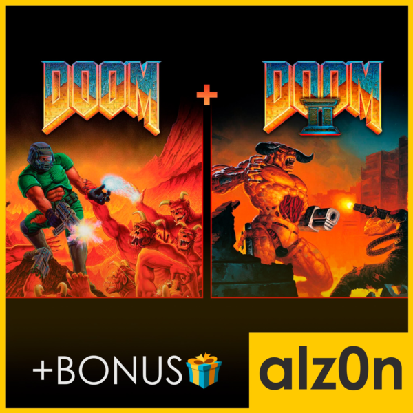 Doom + Doom II + 450 игр ПК