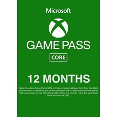 💎💎 XBOX GAME PASS CORE  (12 Месяцев) 💎💎 ИНДИЯ