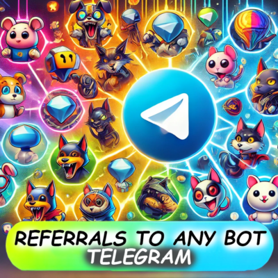💥РЕФЕРАЛЫ НА ЛЮБОЙ ПРОЕКТ/БОТ telegram💥