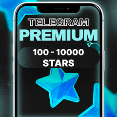 ⭐️ Telegram Stars 💠 100 - 50000 Звёзды ✅ Быстро