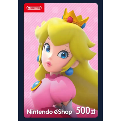 Nintendo eShop Card 500zl КЛЮЧ🔑 Nintendo Site Poland