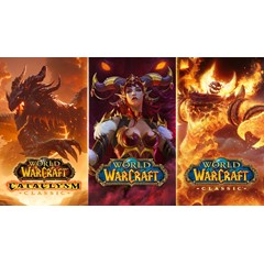 ✅ World of Warcraft ⚔️ Подписка 1/3/6/12  🎁 Турция